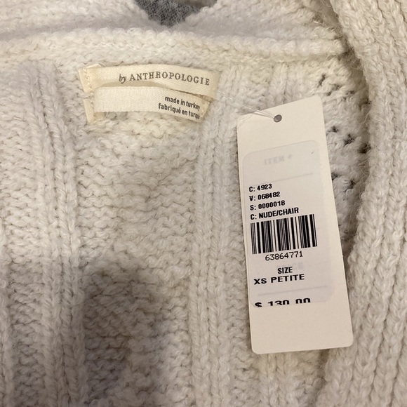 NWT Anthropologie Cable Knit Cardigan - Picture 4 of 12